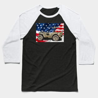 1944 GPW w/American flag background; white text Baseball T-Shirt